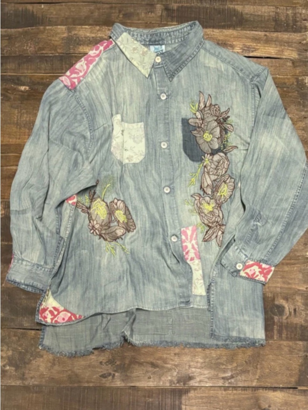 Gypsy Moon Button Top